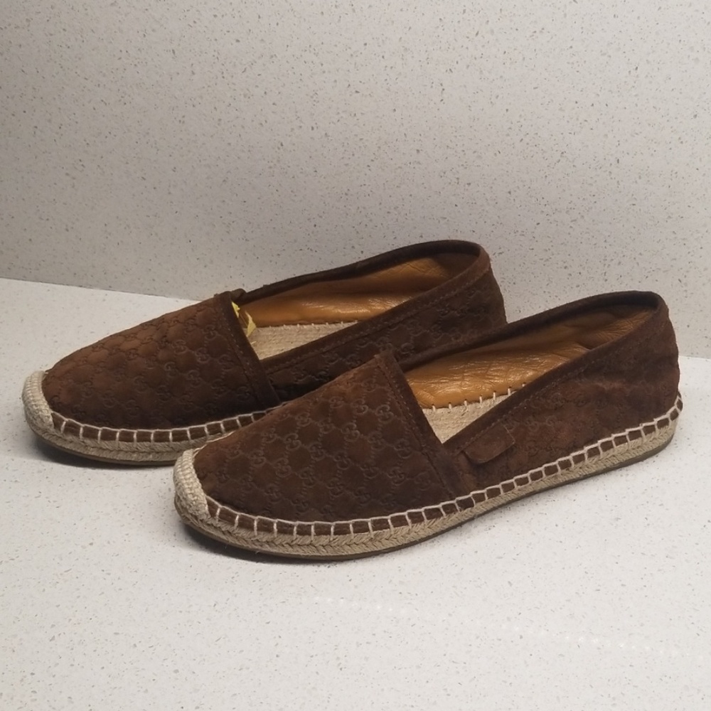 GUCCI Guccissima espadrilles (size 5") - Picture 3 of 7